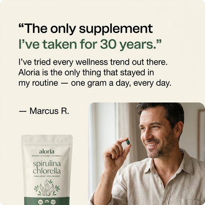 Aloria® Spirulina & Chlorella Tablets